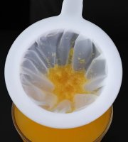 Joghurt, Tejszűrő - Szója, Tea, Kávé Hálós Szűrő Tej- és Italfőzéshez - Nagy Zsinóros Hálóeszköz Mandulatejhez, Tartós Nylon Zsák