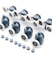 Görgők a zuhanykabinhoz, 8 db-os készlet