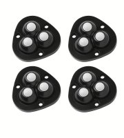 4 db prémium minőségű, nagy teherbírású forgókerék