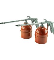 Olajpermetező pisztoly készlet - pneumatikus - 10 BAR - 900 ml - 1/4" - 2 db-os készlet