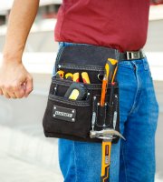 Bőr szerszámtartó táska - 200 x 300 mm