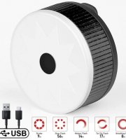 X-TIGER USB újratölthető kerékpár hátsó lámpa - fekete