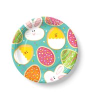 Húsvéti papírtányér - 23 cm - 8 db / csomag