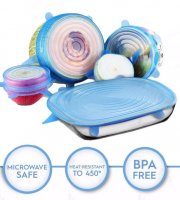 Frissen tartó szilikon fedő szett