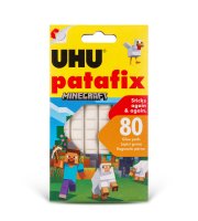UHU Patafix gyurmaragasztó - fehér - 80 db - Minecraft