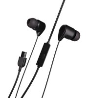 Maxell BASS13 vezetékes fülhallgató - fekete - USB-C (EB10)