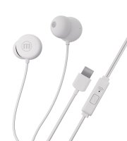 Maxell vezetékes fülhallgató - fehér - USB-C (INBAX)