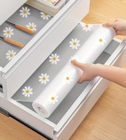 1 tekercs konyhai szekrény bélés, polcfiók betét