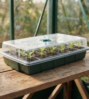 Palántanevelő szett tetővel - 37 x 23 x 9 cm