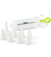 Baker's Secret süteménydíszítő szett - műanyag - 22 x 18 x 6,6 cm