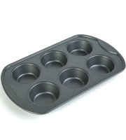 Baker’s Secret Classic Line 6 darabos muffin sütőforma - 31,3 x 18,6 x 3,6 cm