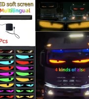 Többnyelvű Autó LED Matricás Pixel Panel (1 kijelző + 1kábel )