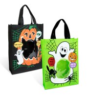 Halloween-i táska - ablakkal - 40 x 30 x 10 cm - 2 féle