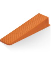 Műanyag szintező ék szett - 1-15 mm - narancssárga - 100 db / csomag