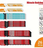 26 darabos Fűrészlap Készlet Tárolódobozzal
