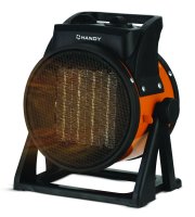 Műhely hősugárzó - PTC - 1000 / 2000W - narancs/fekete