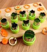 9 darabos Mini Zöldségvágó Készlet