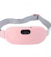 Menstruációs görcs elleni vibrációs öv, melegítő funkcióval