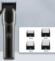Hair Clipper - Akkumulátoros haj és szakállvágó készlet, 4 db fejjel